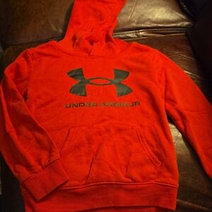Under Armour Kids Size 6 Red Hoodie